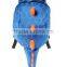 New designer fashionable dinosaur schoolbag withzipper closure
