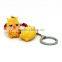 Cheap custom fashion pvc cartoon owl keychain for wholesale