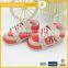 2016 new style wholesale high quality soft leather baby shoes