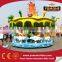 Funny electric rocking horse amusment carousel rides for sale