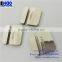 Washable zinc alloy metal brand logo label for garment