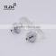 1 2/3 inch zinc alloy clear chrome plated crystal knob