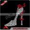 beautiful high heeled shoes rhinestone heat transfer