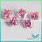 wholesale Synthetic CZ Stone Suqare Cut Corner Pink Cubic Zirconia Gems