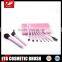 10 pcs Travel Makeup Brush Set With Customized Design