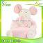 Baby Plush Toy Chair and Seat Princess Pink Kids Baby Beanbag Puff Chair Cartoon Kaw