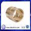 High precision CNC machining brass spacer brass bushing