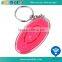 Waterproof RFID 125khz keychain with PC material with Hitag 1 chip