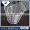 chrome plated metal small stainless steel filter wire mesh basket