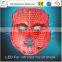 Factory LED facial mask for wrinkle remove, skin rejuvenation,remove acne and scar facial mask