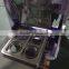 juice packaging machine semi automatic one to four cup sealing machine