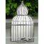 POWERLON Ornate Birdcage Iron Garden Mirror Totally Unique Outdoor Decoration