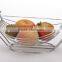 Wholesale Steel Wire Vegetable Basket,Fruit Holder With Plastic Tray