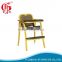 Aluminium frame soft seat baby chair for restaurant