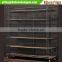 Metal&Wood mixed kitchenware storage shelf