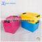 New Products Colorful Plastic Storage Box With Handle