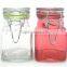 mini airtight clear glass cruet spice jars packaging bottle