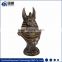Custom art sculpture Egyptian anubis god bust statue