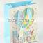 Printed Foldable Gift Bag With Balloon Pattern/ Shopping Paper Bag