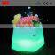 decorative plant pots indoor with lighting, Glow led bright color flower pot