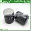Fashion Silver Lid for Black Stone Candles Jars