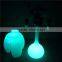 Wholesale Nightclub LED Furniture Rechargeable Illuminated LED Glass Table 48*48*58cm