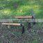 mini wood handle garden hoe