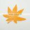 hot silicone cup placemat maple leaves cup mats table mats