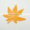 hot silicone cup placemat maple leaves cup mats table mats