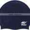 High quality yellow water proof swimming caps and customized silicone swim cap(CAP-112)