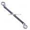 Chrome Vanadium 11 pcs double ring offset spanner tools Harden brand