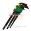 Berrylion S2 Hex Key Set Metric System Extra Long 9pcs Hex Key Set