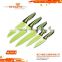 A3418-1 New design Stainless Steel Kitchen Knife Set with Non-stick Coating