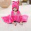 Wholesale Animal Shape Baby Bathrobe With Hood Baby Blankets