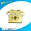 promotional five- interlocked rings shaped badge in hot sale