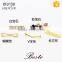 Removable popular V shape metal kids shoelace shoe accessories for girl