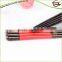 Factory Price Black And Red Wood Round Chopstick On Sale
