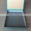 Popular in USA Teal hard shape box for jewelry displaying customized for gifts