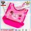 SHUOYANG Wholesale custom waterproof baby bibs plastic back baby bib silicone cotton bib for baby