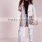2016 new style girls grey wool cocoon coats elegant design