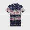 2015 Hot Sale Summer Men's Polo Shirt with Ribbon