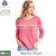 Women sweater wholesale cotton V-neck sweater