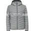 Ultra light foldable men solid very warm down jacket for winter