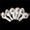 Latex Balloon Party Decorations Round White Alphabet "I Love You" Pattern