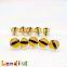 10mm Yellow Glass Cat Eyes Craft Soft Toys Safety Plastic Stuffed Dragon Eyes