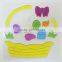 DIY sticky gel window decoration Happy Easter window sticker