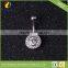 Hot selling AAA cubic zricon navel ring with low price