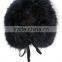 YR924 Hot Sale Warm Winter Ladies Wrap Neck Real Raccoon Fur Scarf Neckwear