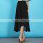 Wholesale Women Elastic Waist Band Long Chiffon Skirts New Latest Long A Line Design Pleated Chiffon Skirts For Ladies