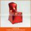Beautiful Gloosy Spandex Customized Luxury Round Back Chair Cover